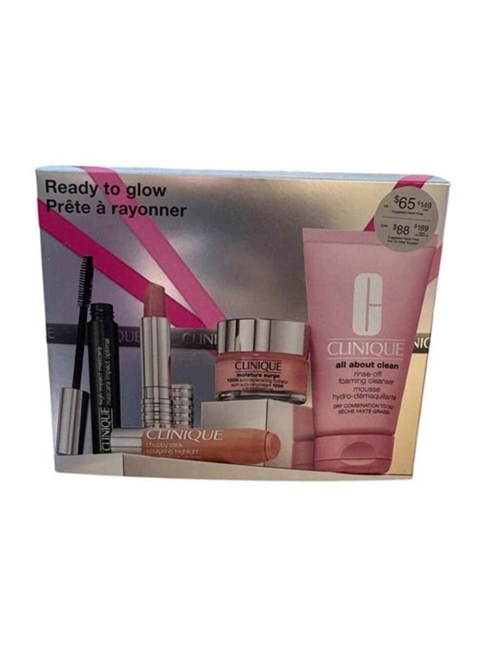 Clinique Ready to Glow Skincare and Makeup Gift Set